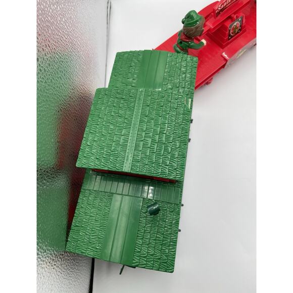 Vintage EZTEC Santa Express Christmas Train Lot Of 3 Pieces - Picture 7 of 13